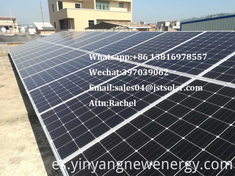 Un panel de energía solar policristalino del grado 270W para el mercado de Dubai